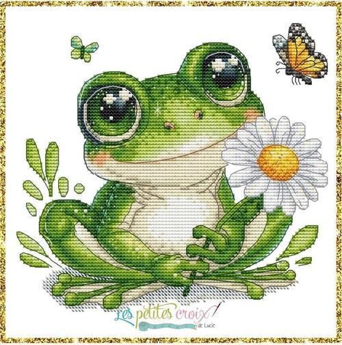 Frog Cross Stitch