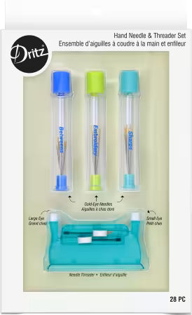 Hand Needles & Threader Set