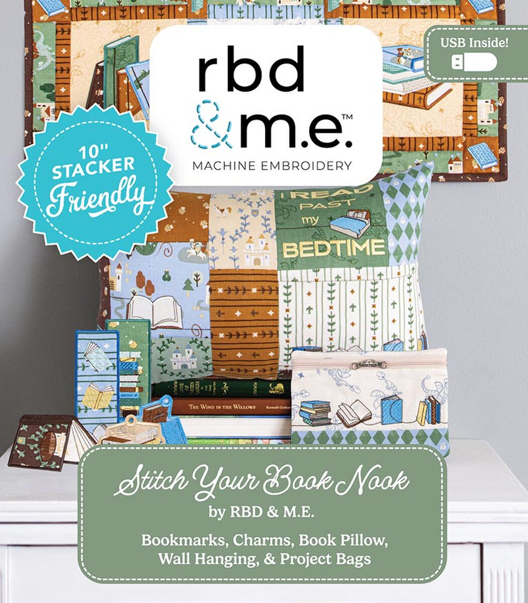 Stitch Your Book Nook Embroidery