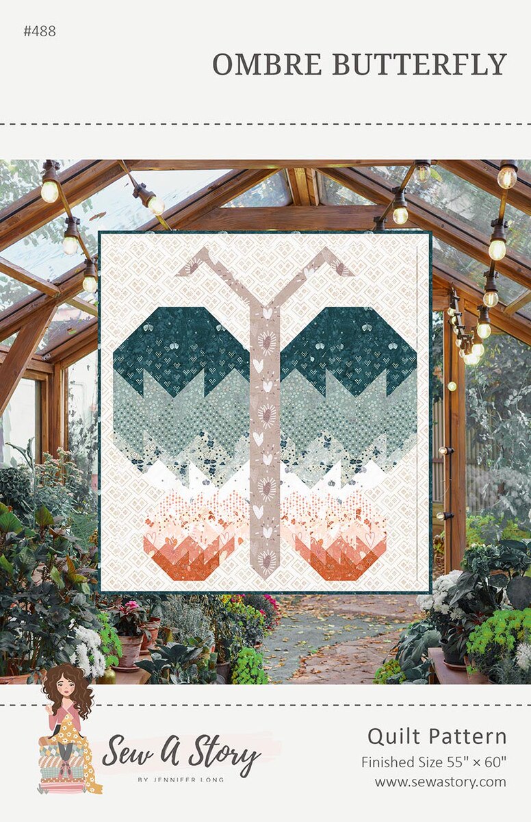 Ombre Butterfly Quilt Pattern