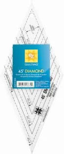 EZ Quilting 45 Degree Diamond