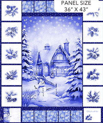 Winter Twilight Fabric
