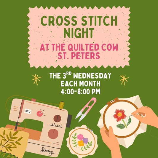 Monthly Cross Stitch Night
