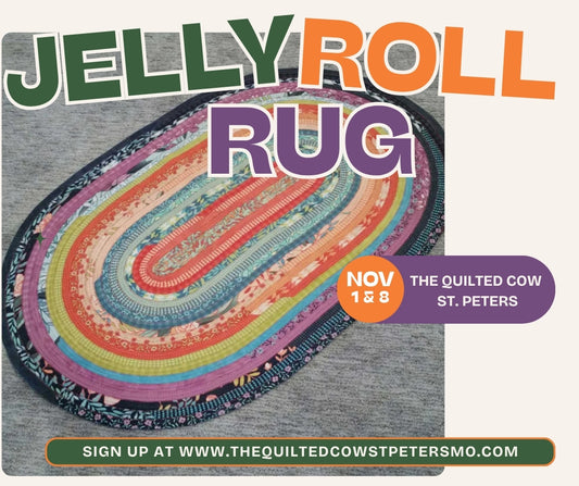 Jelly Roll Rug Class with Cheryl November