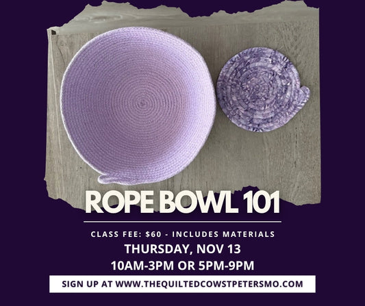 Rope Bowl 101 with Cheryl