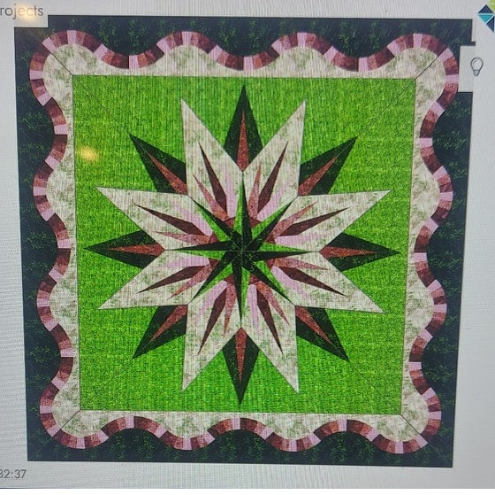 Vintage Compass Quilt Class