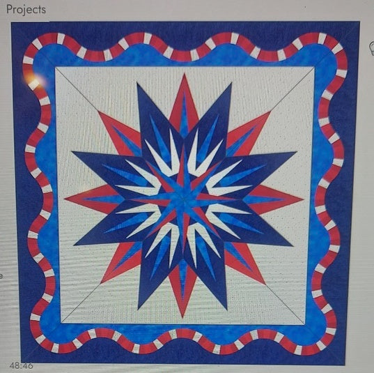 Vintage Compass Quilt Class