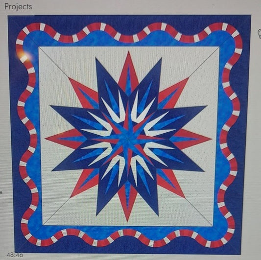 Vintage Compass Quilt Class