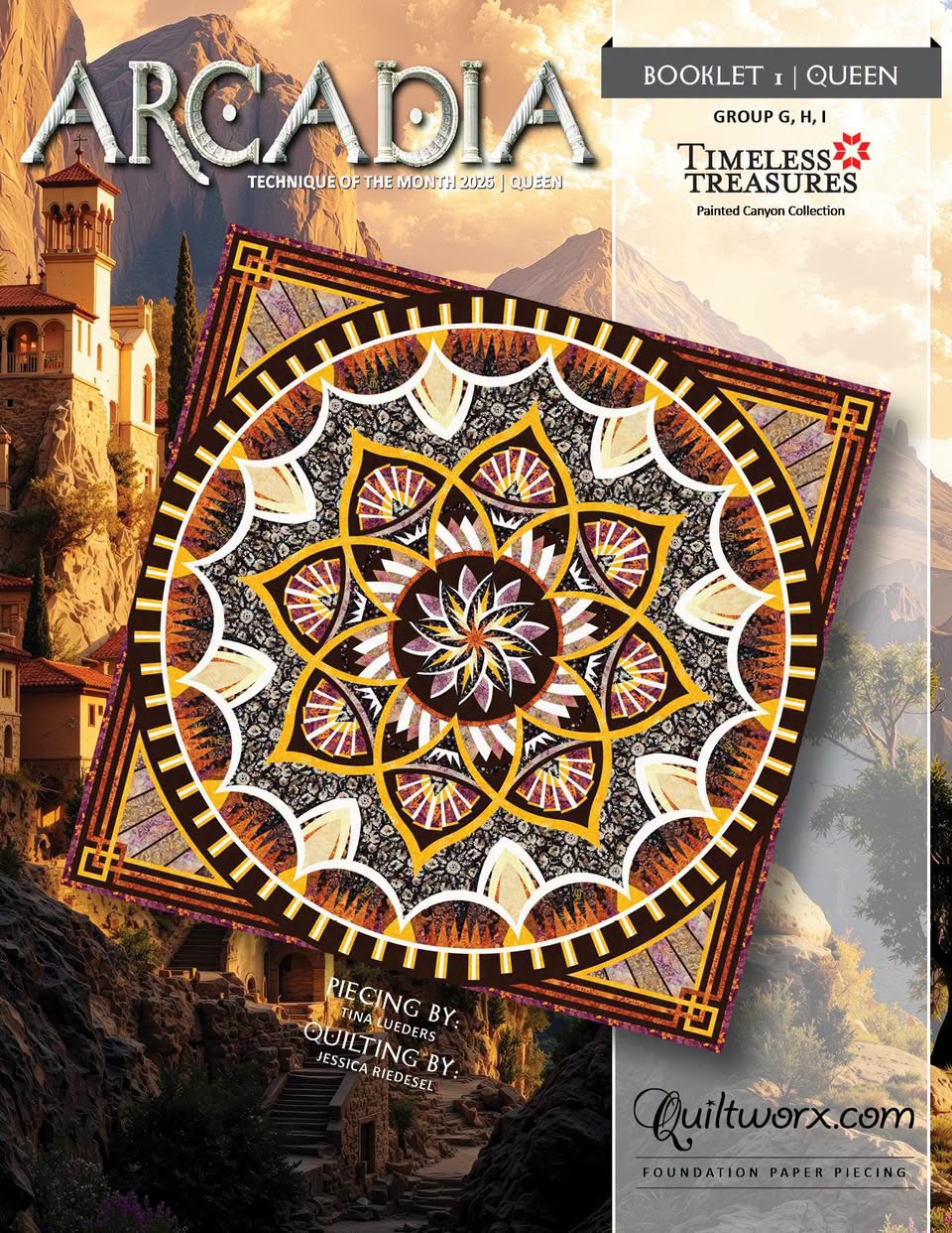 Acadia - Quiltworx Technique of the Month