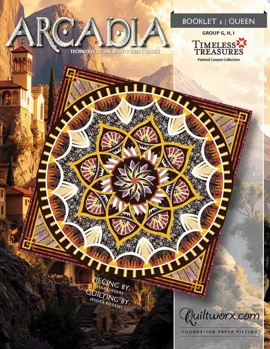 Acadia - Quiltworx Technique of the Month