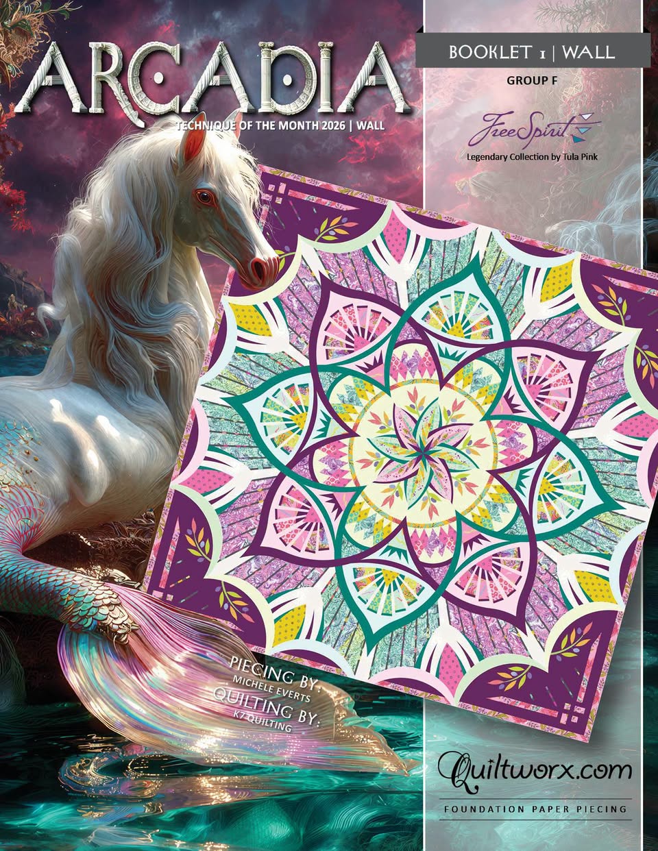 Acadia - Quiltworx Technique of the Month