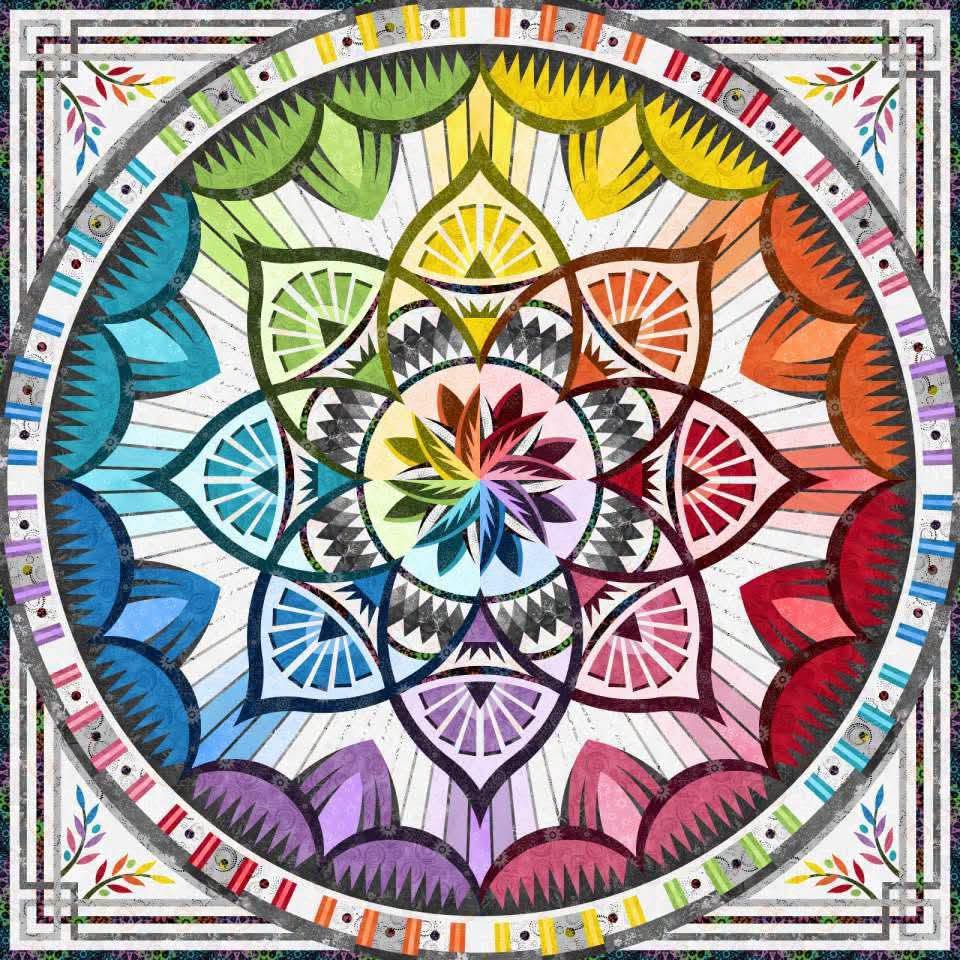 Acadia - Quiltworx Technique of the Month