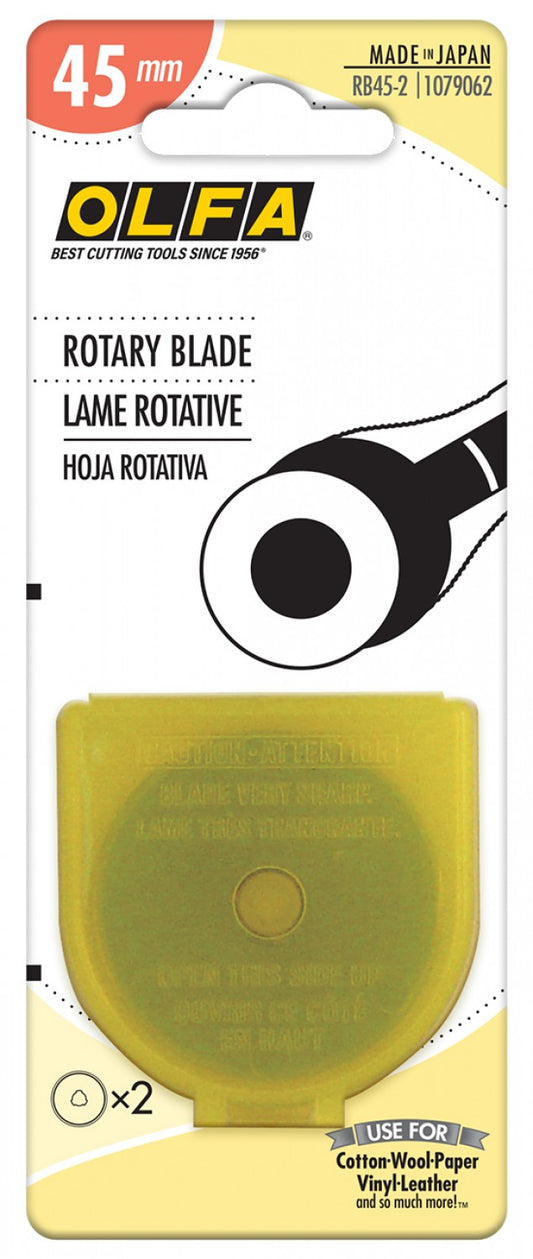 45mm Rotary Blade 2pk