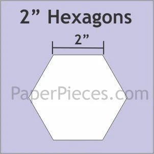 2" Hexagon