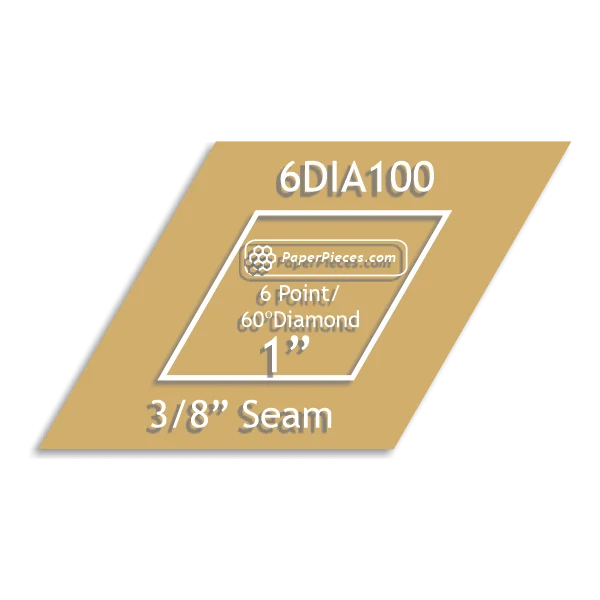 60 Degree Diamond Template for EPP