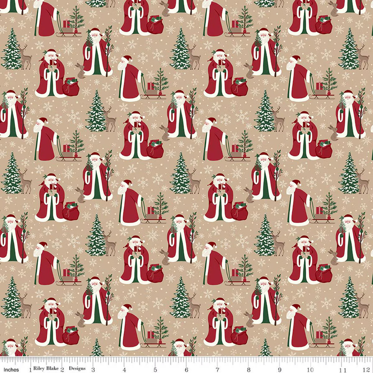 Christmas Time Fabric