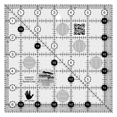 Creative Grids Left Handed Rulers