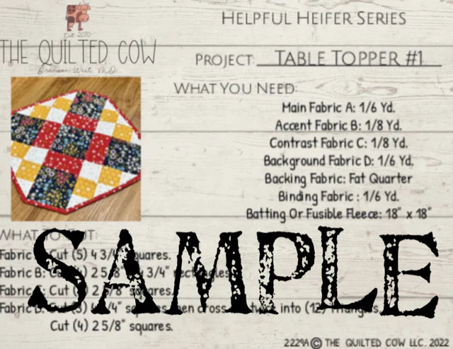 HH Table Topper #1