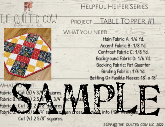 HH Table Topper #1